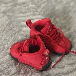 Jordan red “jumpman”